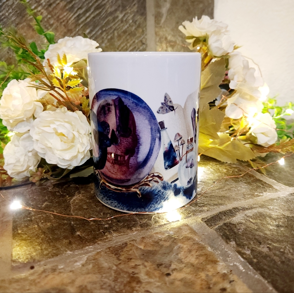 Gothic Halloween coffee mug